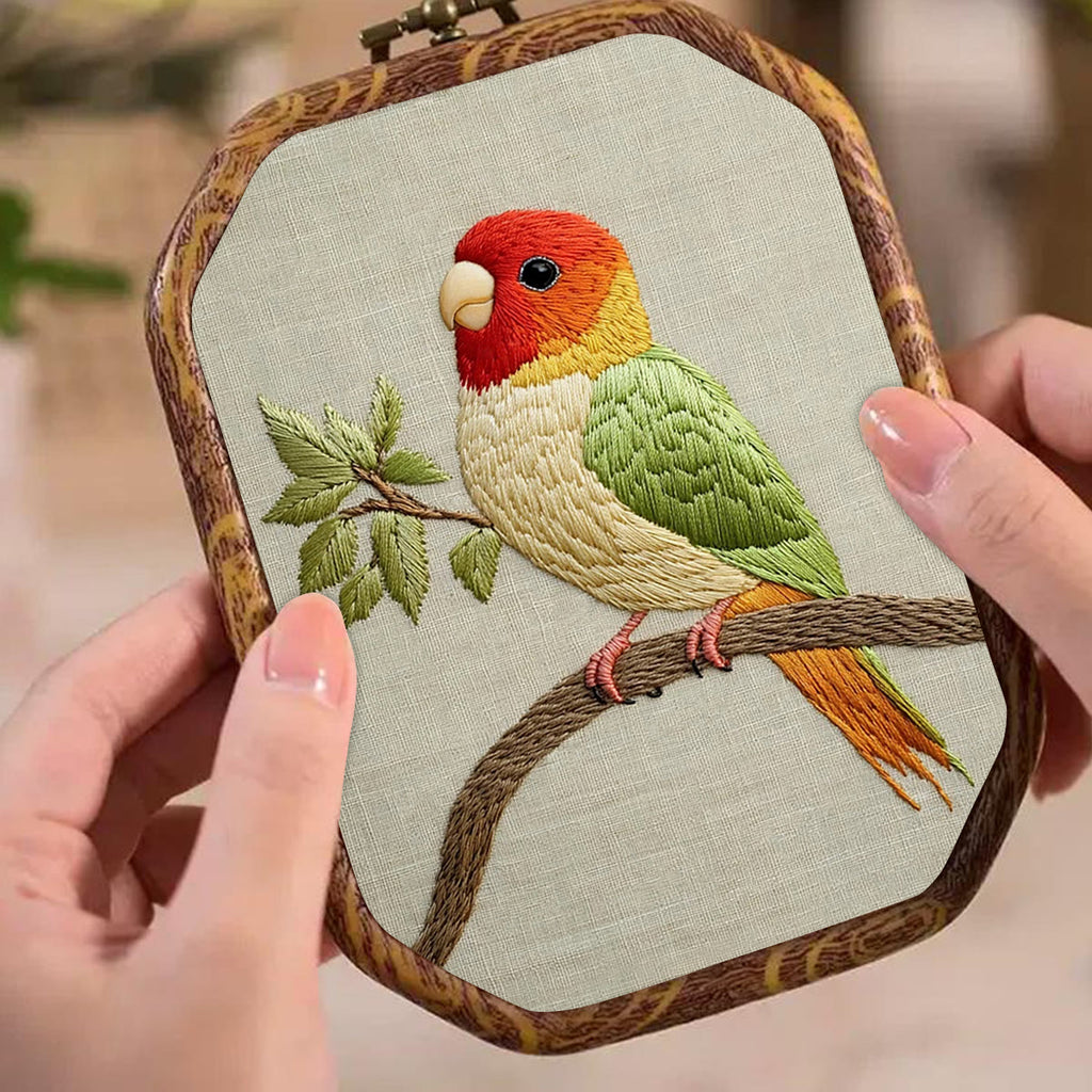 Rubbyoo Embroidery Kit- Small Cute Bird - image 5