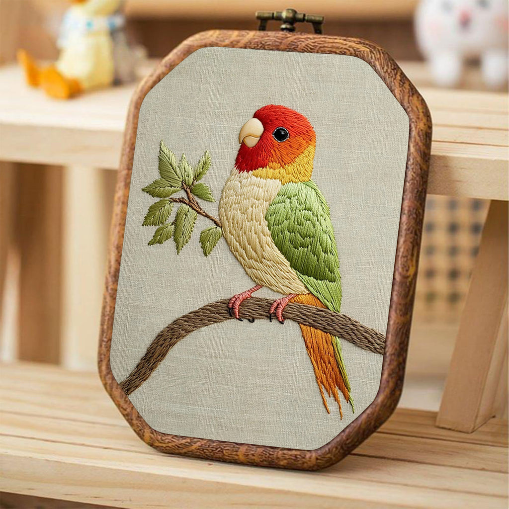 Rubbyoo Embroidery Kit- Small Cute Bird - image 3