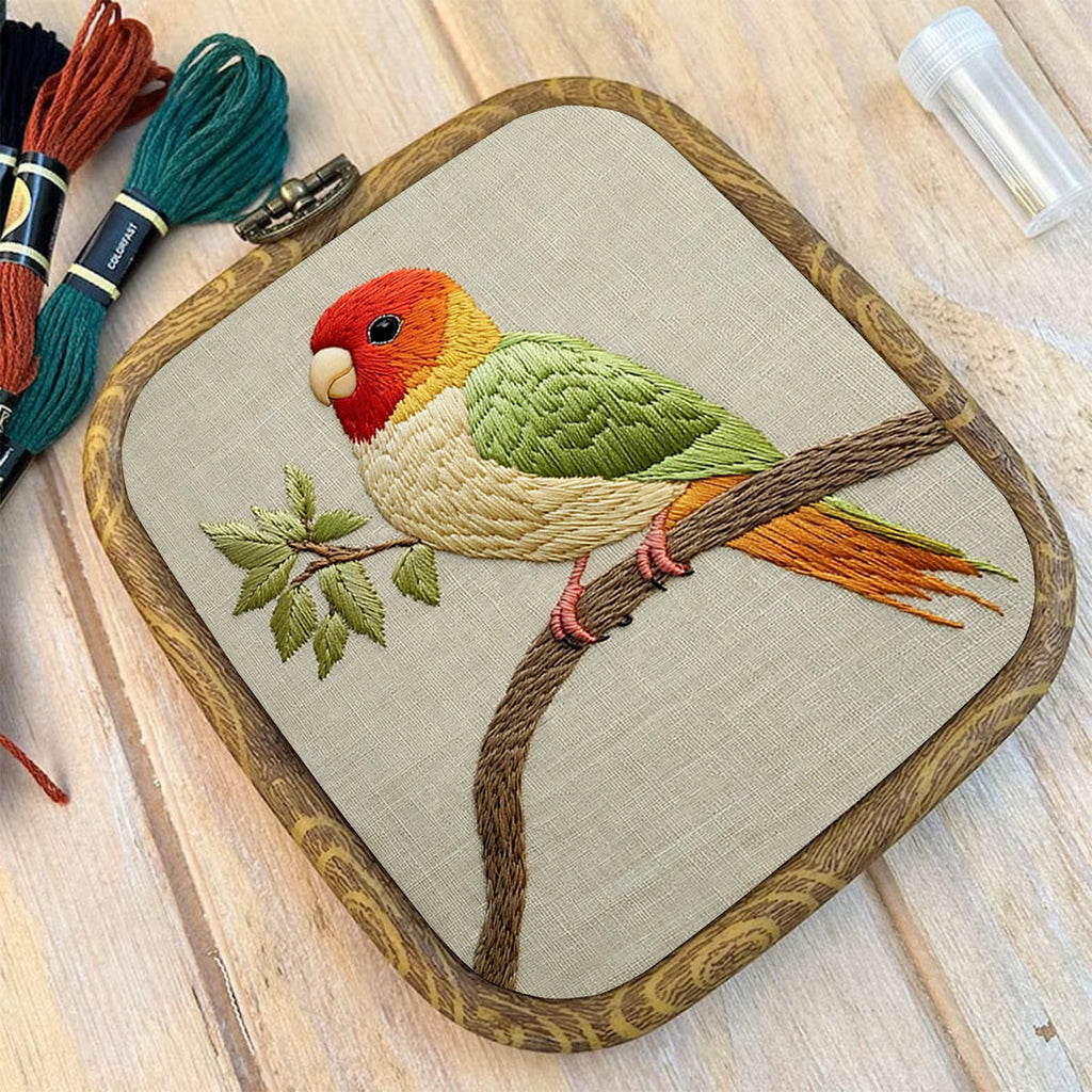 Rubbyoo Embroidery Kit- Small Cute Bird - image 9