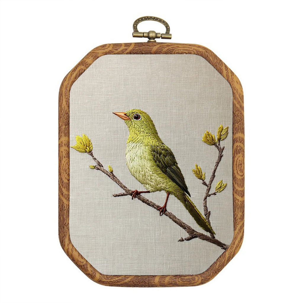 Rubbyoo Embroidery Kit- Greenfinch 2 - image 0