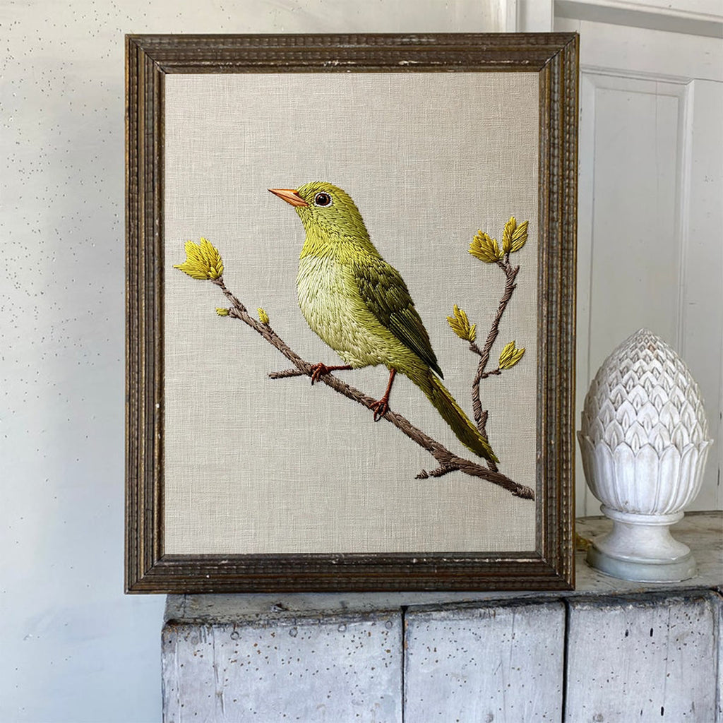 Rubbyoo Embroidery Kit- Greenfinch 2 - image 6