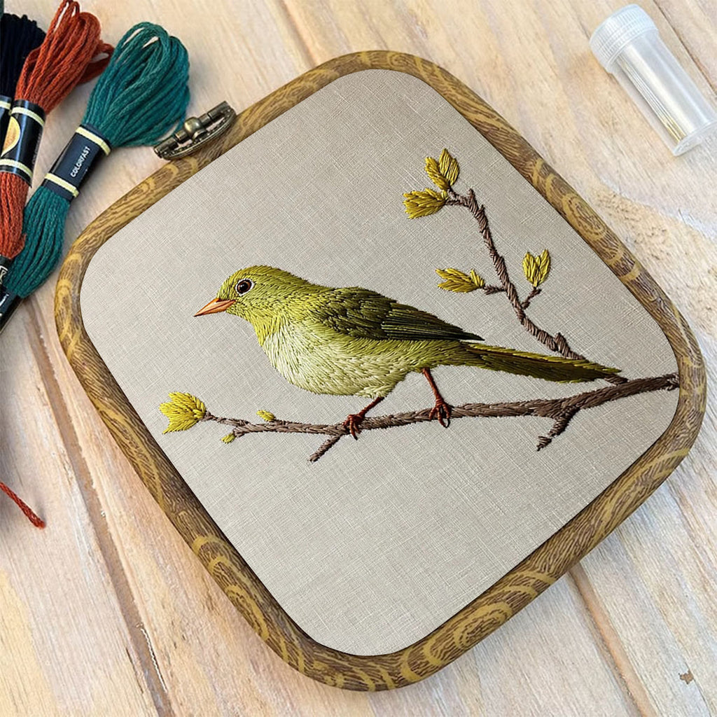 Rubbyoo Embroidery Kit- Greenfinch 2 - image 9