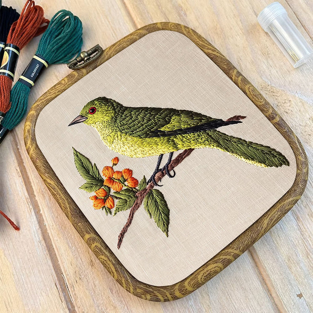 Rubbyoo Embroidery Kit- Sprring Greenfinch - image 9