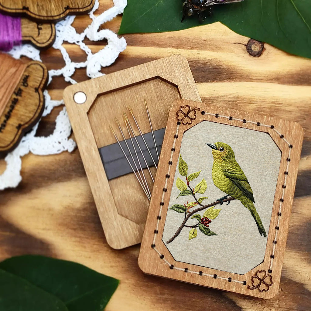 Rubbyoo Embroidery Kit- Greenfinch - image 4