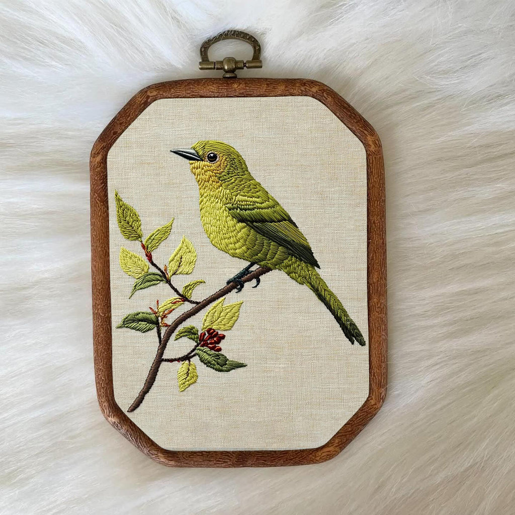 Rubbyoo Embroidery Kit- Greenfinch - image 6