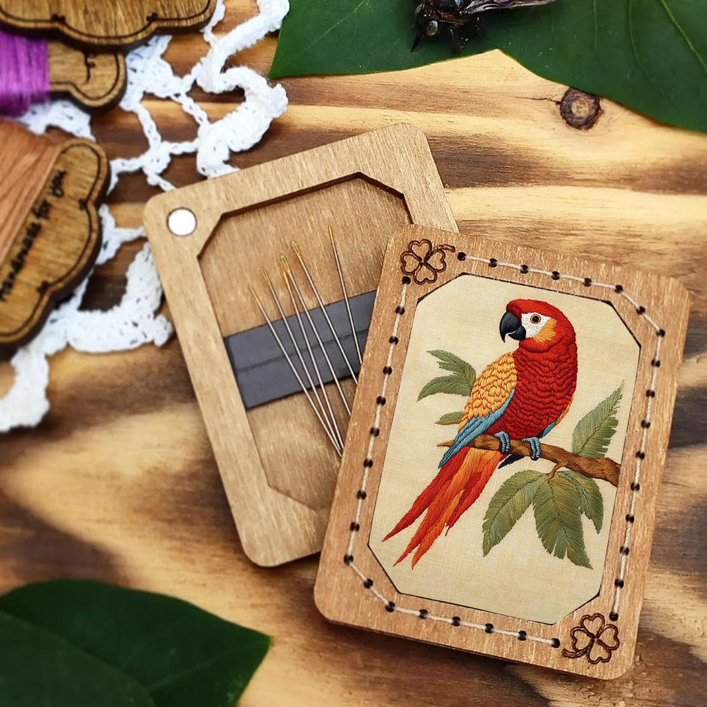 Rubbyoo Embroidery Kit- Red Bird Parrot - image 6