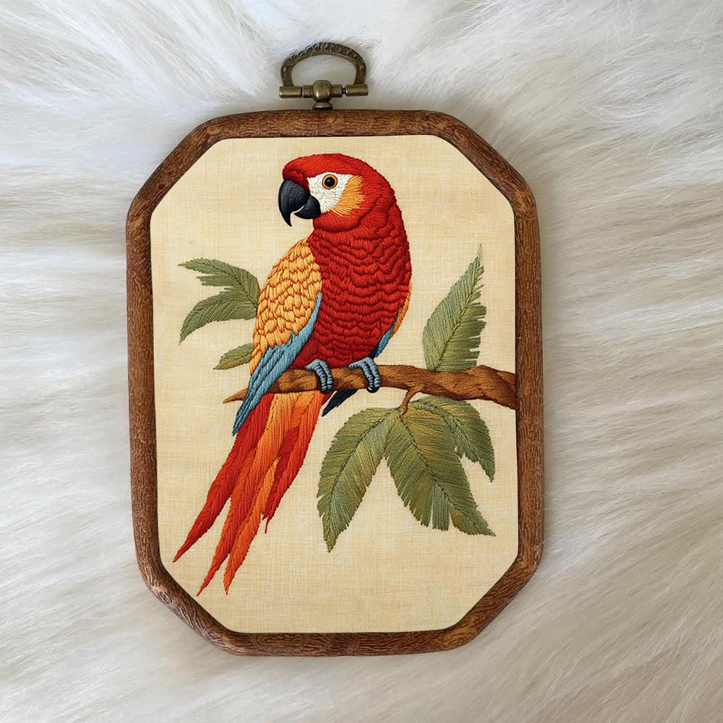 Rubbyoo Embroidery Kit- Red Bird Parrot - image 7