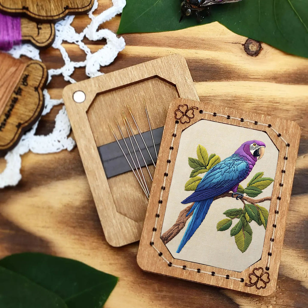 Rubbyoo Embroidery Kit- Blue Macaw 2 - image 5