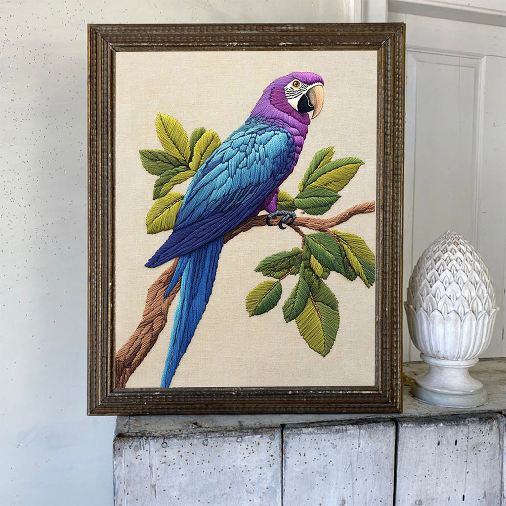 Rubbyoo Embroidery Kit- Blue Macaw 2 - image 6