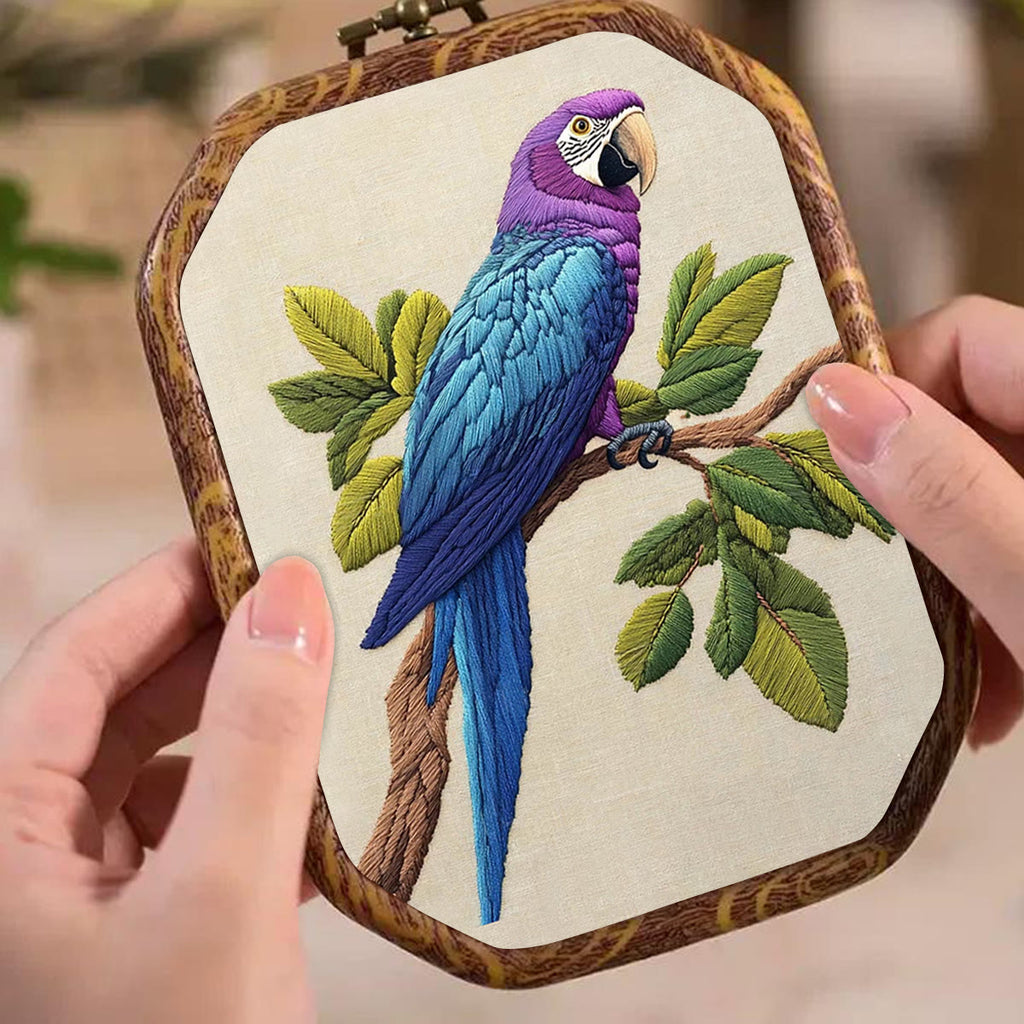 Rubbyoo Embroidery Kit- Blue Macaw 2 - image 4