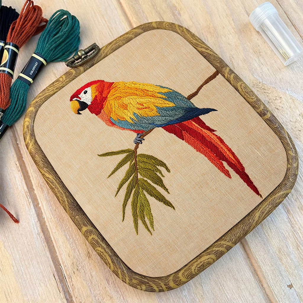 Rubbyoo Embroidery Kit- Red Macaw  - image 9