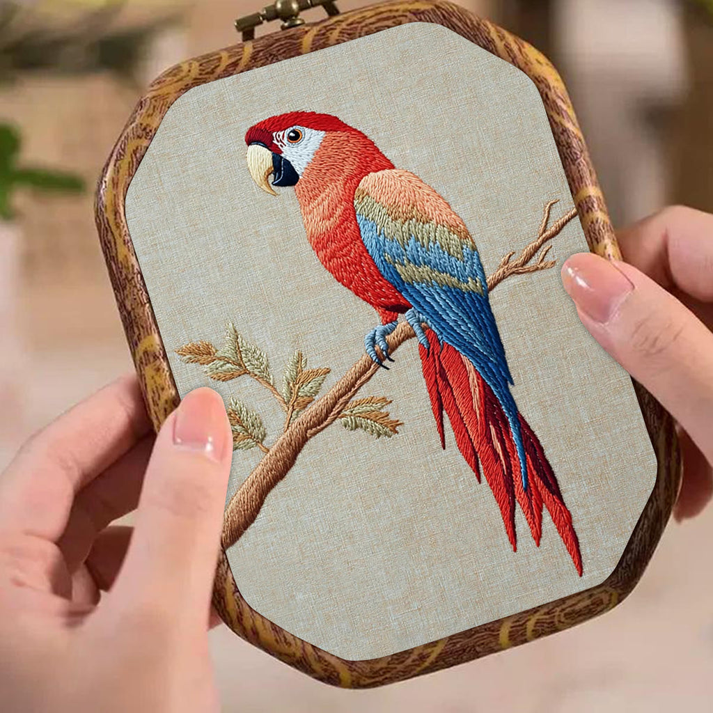 Rubbyoo Embroidery Kit- Red Macaw  2 - image 5