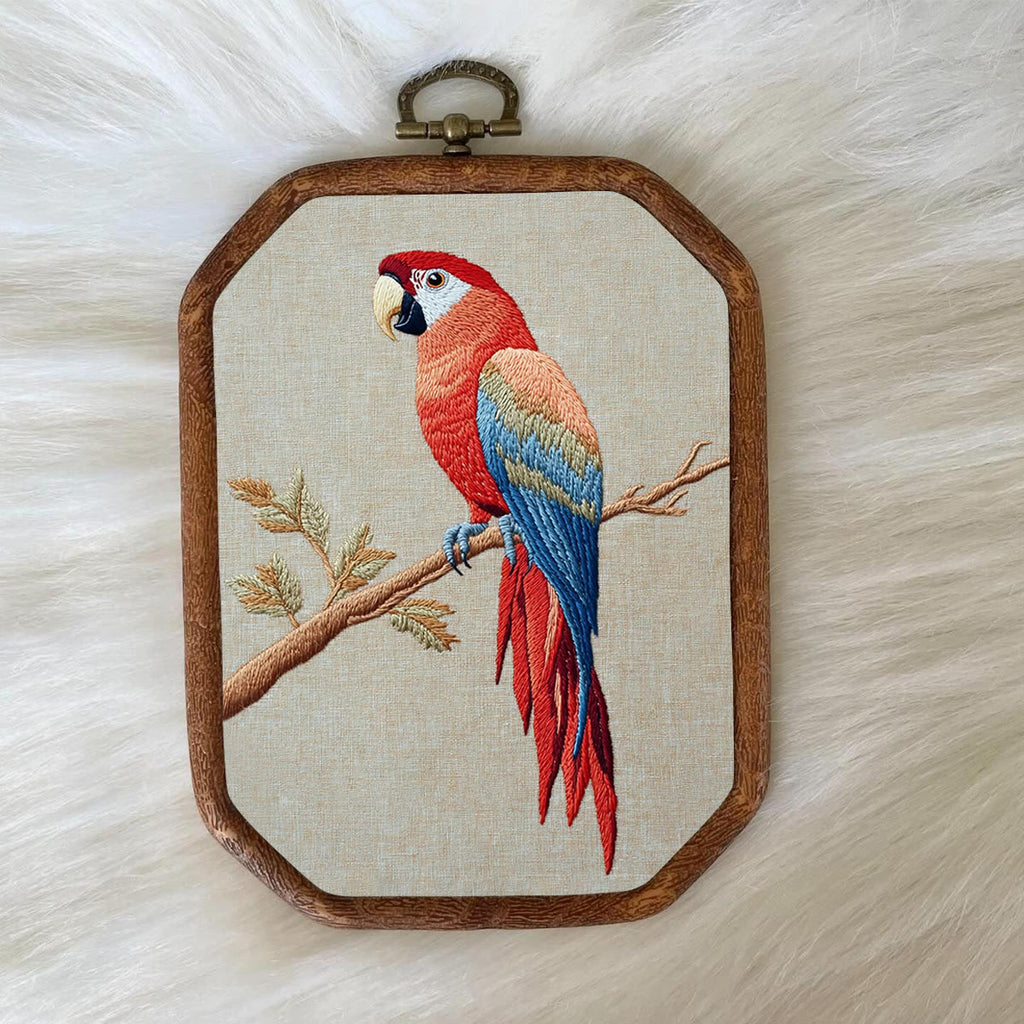 Rubbyoo Embroidery Kit- Red Macaw  2 - image 7
