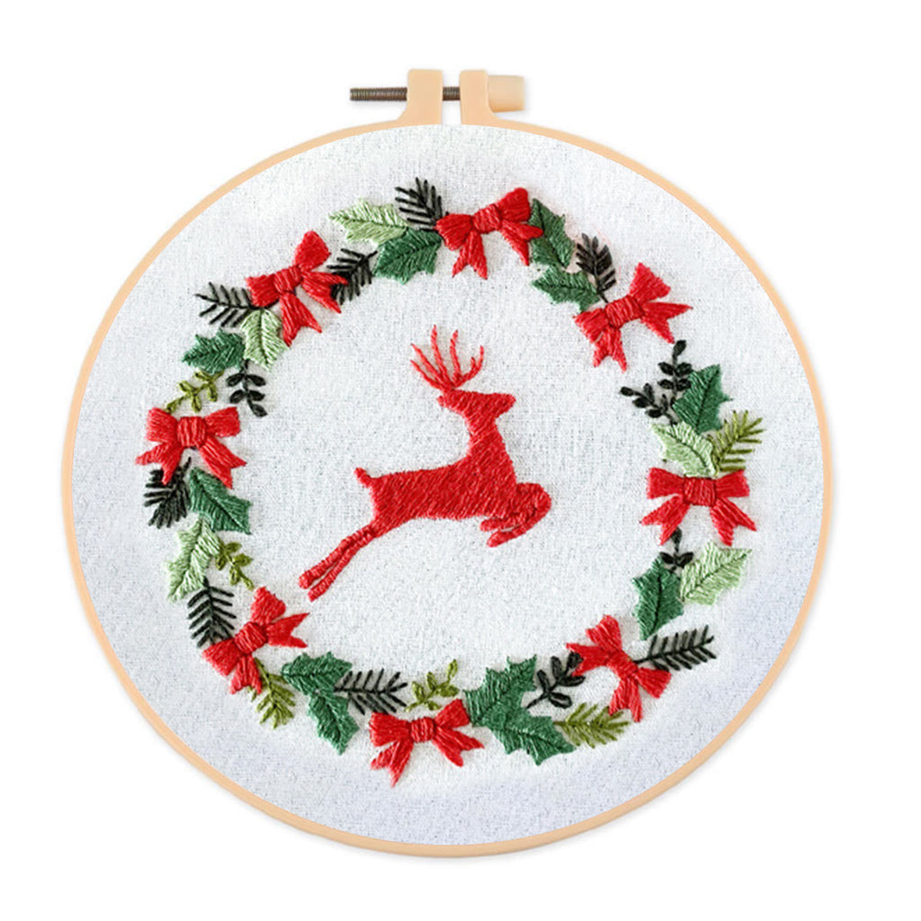 Rubbyoo Embroidery Kit - Red Deer  - image 0