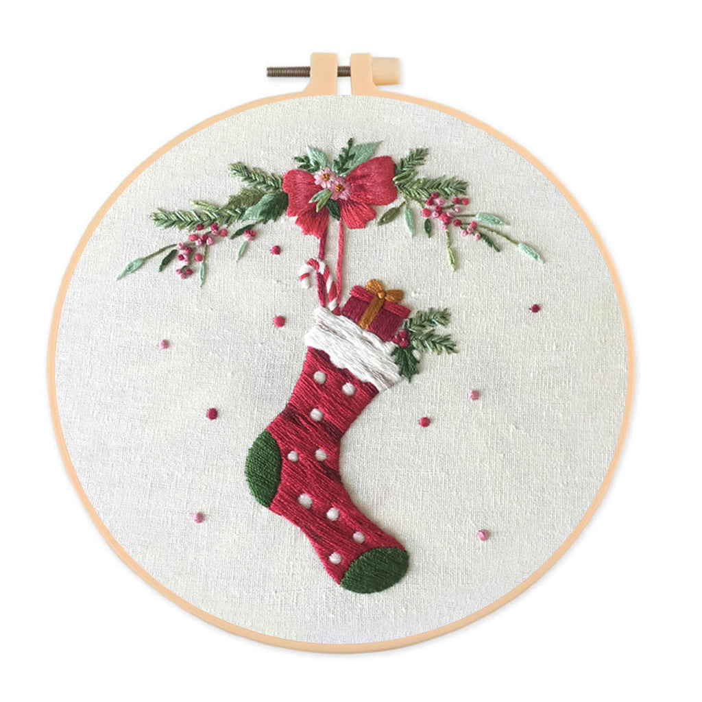 Rubbyoo Embroidery Kit -Christmas Sock  - image 0