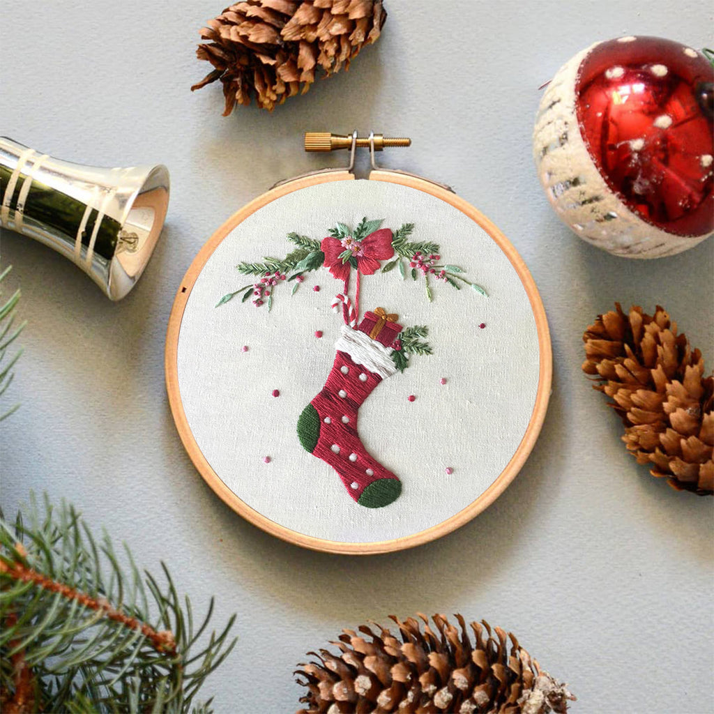 Rubbyoo Embroidery Kit -Christmas Sock  - image 3