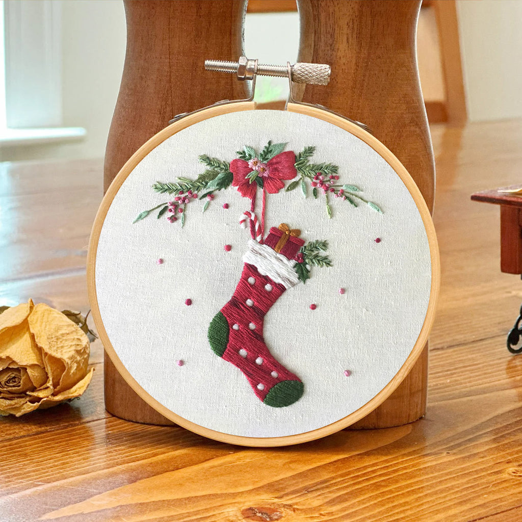 Rubbyoo Embroidery Kit -Christmas Sock  - image 6