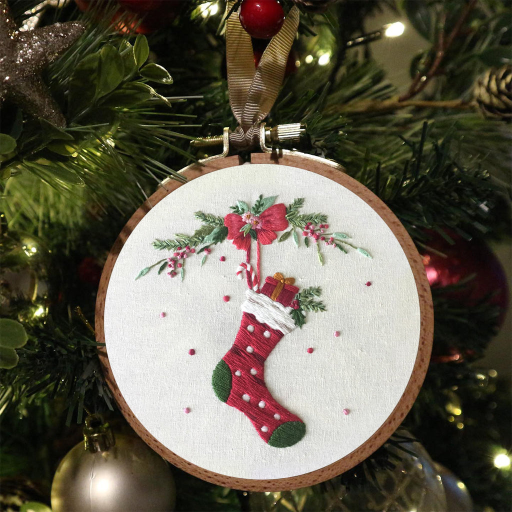 Rubbyoo Embroidery Kit -Christmas Sock  - image 4