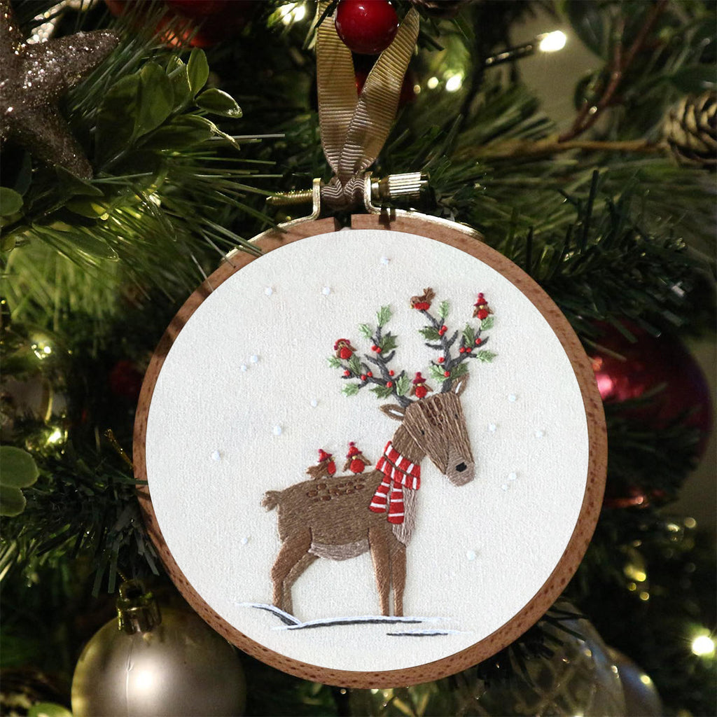 Rubbyoo Embroidery Kit - Christmas Elk - image 3
