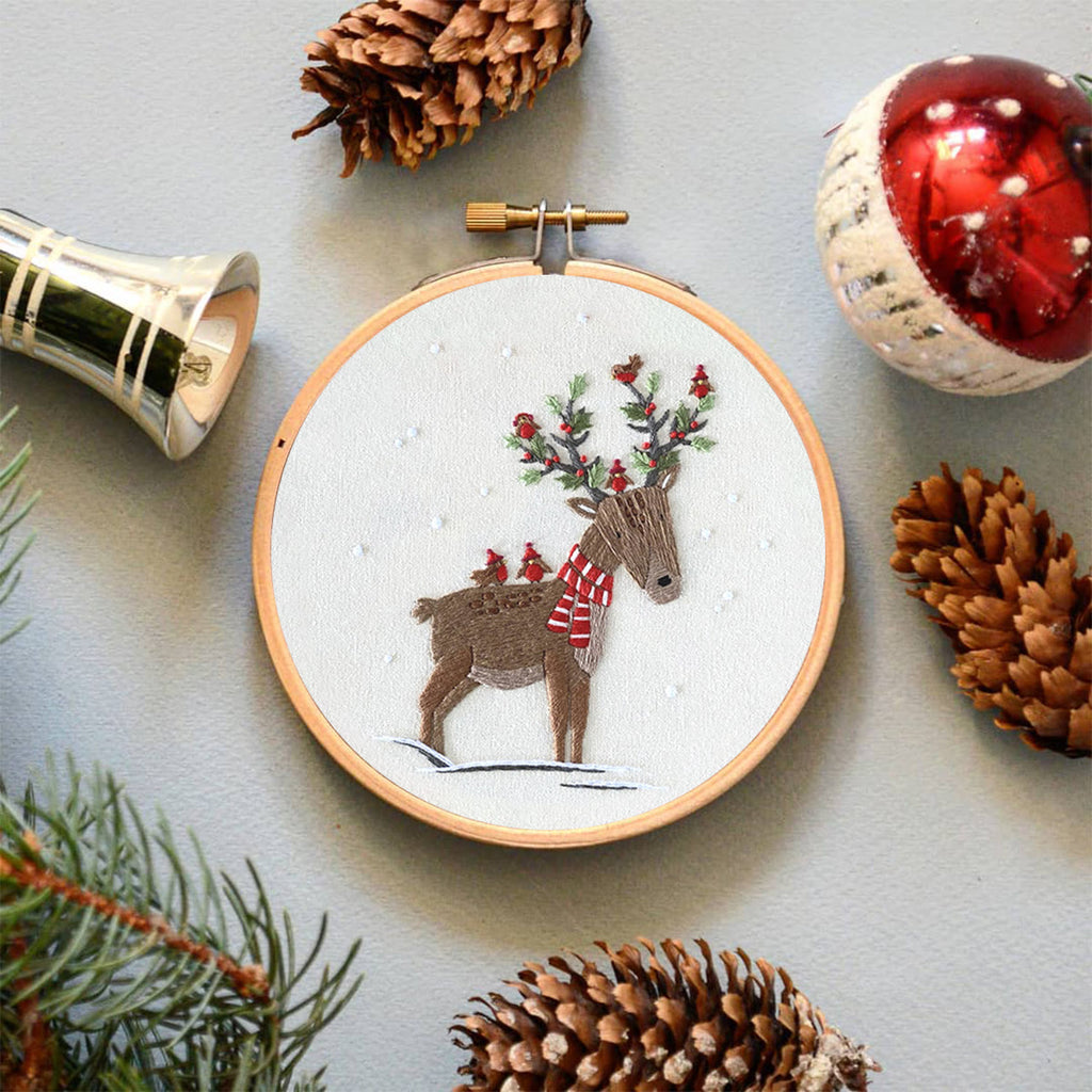 Rubbyoo Embroidery Kit - Christmas Elk - image 4