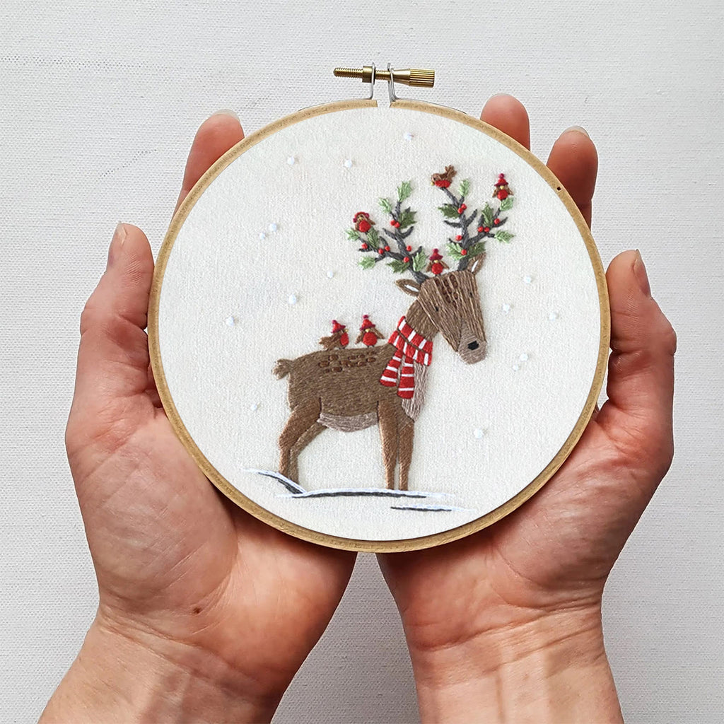 Rubbyoo Embroidery Kit - Christmas Elk - image 5