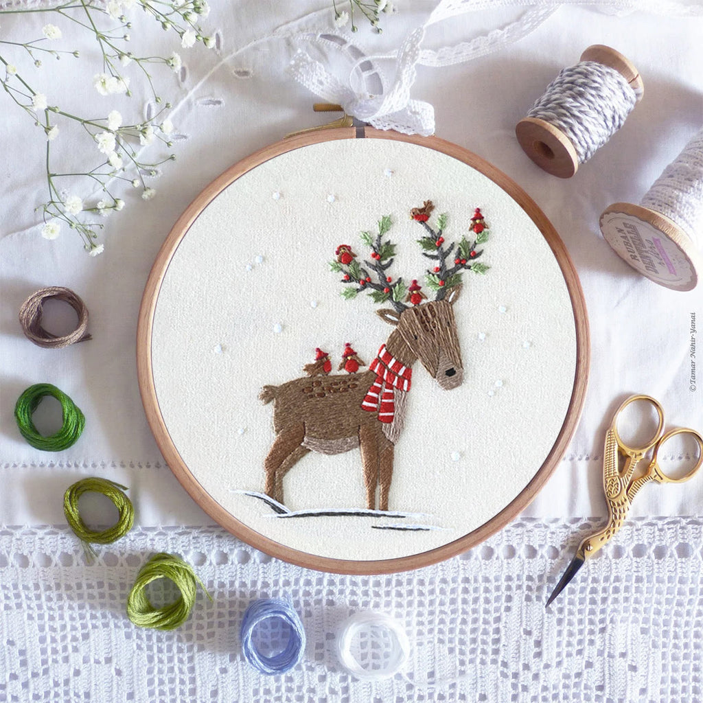 Rubbyoo Embroidery Kit - Christmas Elk - image 7