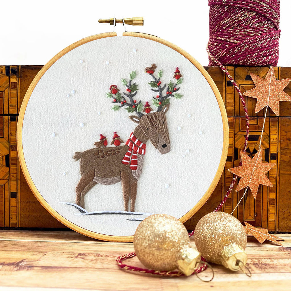 Rubbyoo Embroidery Kit - Christmas Elk - image 8