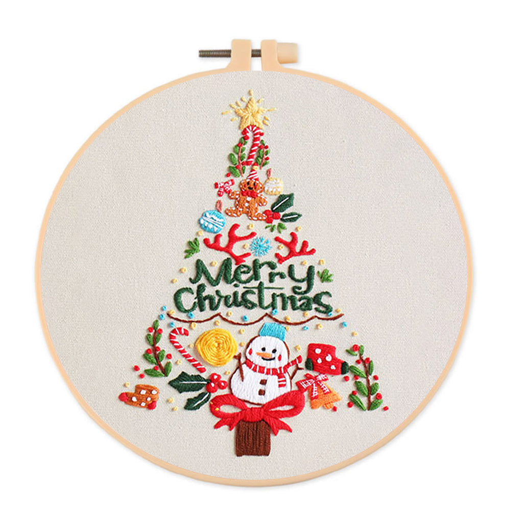 Rubbyoo Embroidery Kit - Colorful Christmas Tree  - image 0
