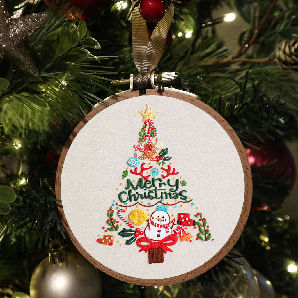 Rubbyoo Embroidery Kit - Colorful Christmas Tree  - image 3