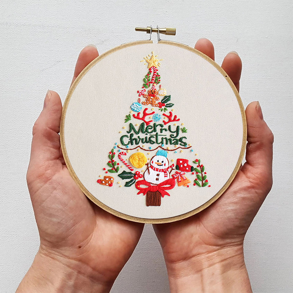 Rubbyoo Embroidery Kit - Colorful Christmas Tree  - image 5