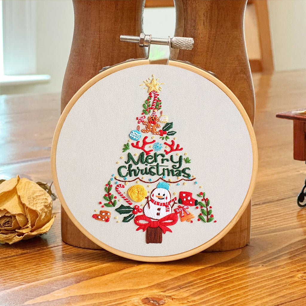 Rubbyoo Embroidery Kit - Colorful Christmas Tree  - image 6