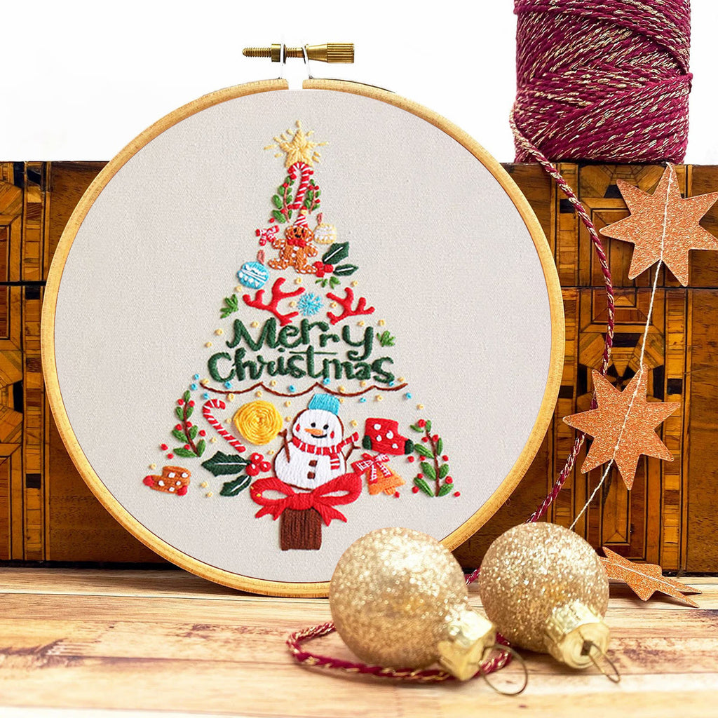 Rubbyoo Embroidery Kit - Colorful Christmas Tree  - image 8