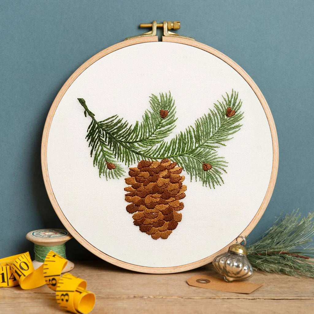 Rubbyoo Embroidery Kit - Pine Cone  - image 2