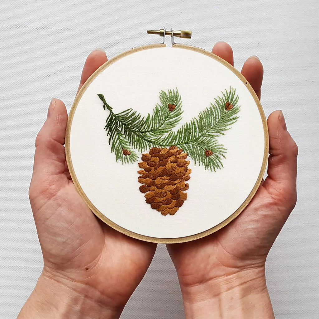 Rubbyoo Embroidery Kit - Pine Cone  - image 5