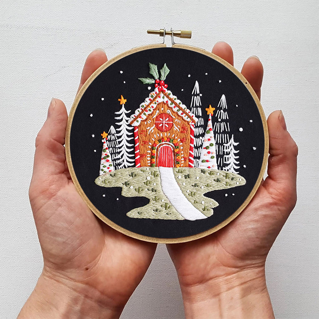 Rubbyoo Embroidery Kit  Christmas House  - image 5