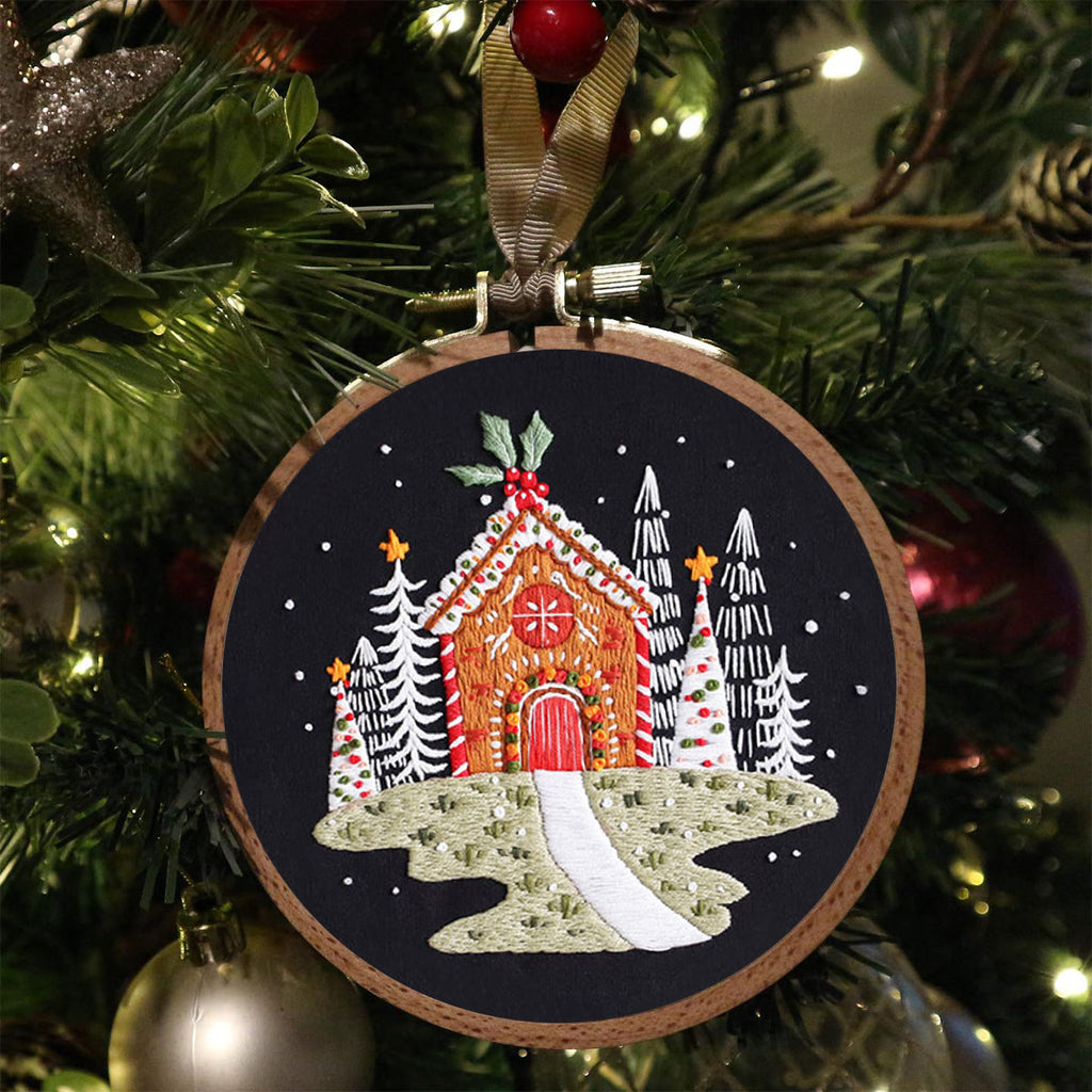 Rubbyoo Embroidery Kit  Christmas House  - image 3