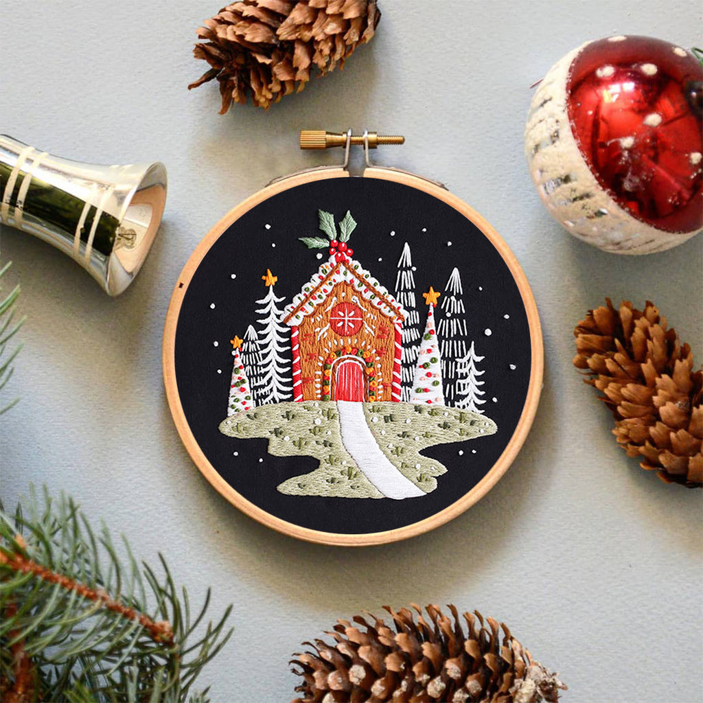 Rubbyoo Embroidery Kit  Christmas House  - image 4