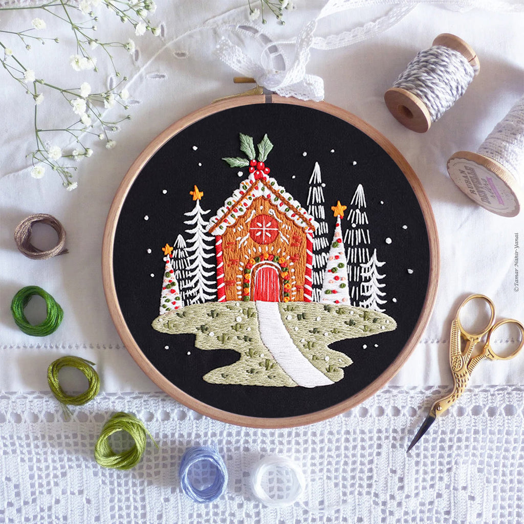 Rubbyoo Embroidery Kit  Christmas House  - image 7