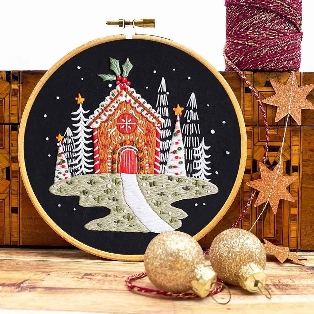Rubbyoo Embroidery Kit  Christmas House  - image 8