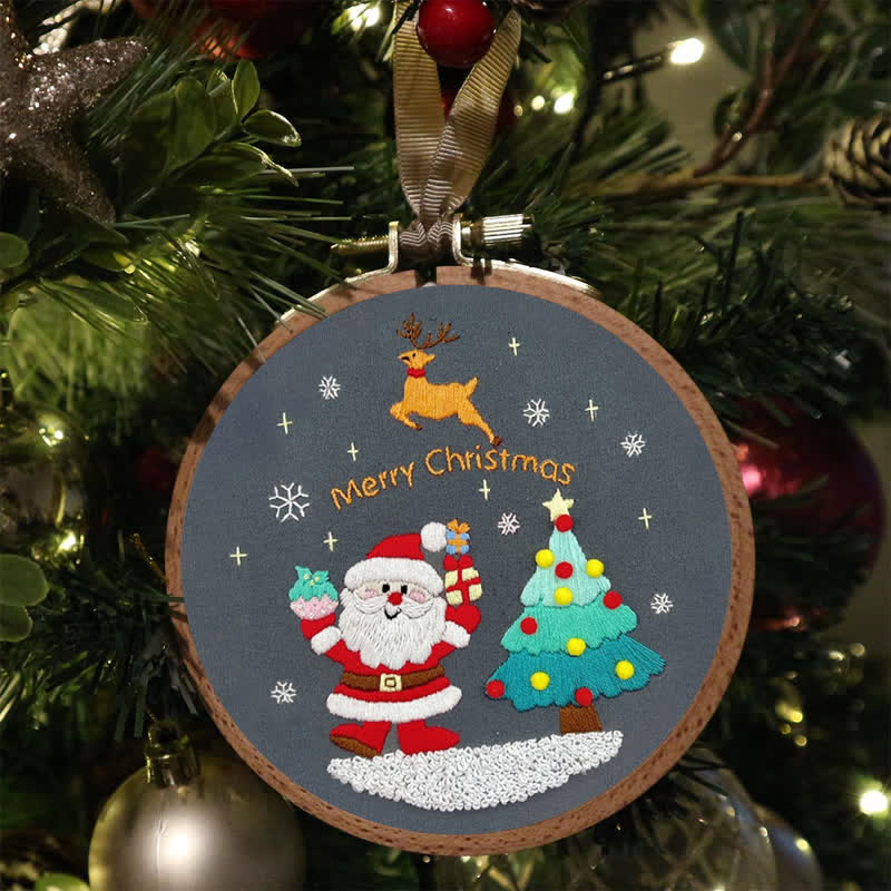 Rubbyoo Embroidery Kit - Household Pendant Christmas - image 5