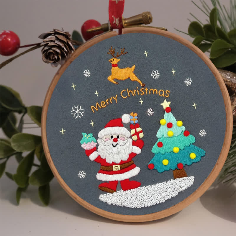 Rubbyoo Embroidery Kit - Household Pendant Christmas - image 2