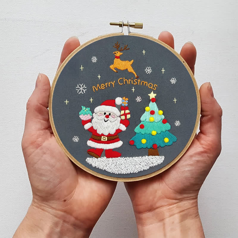Rubbyoo Embroidery Kit - Household Pendant Christmas - image 6