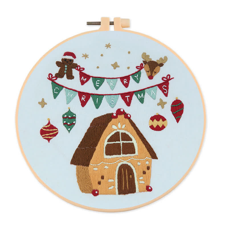 Rubbyoo Embroidery Kit - Merry Christmas -2 - image 0