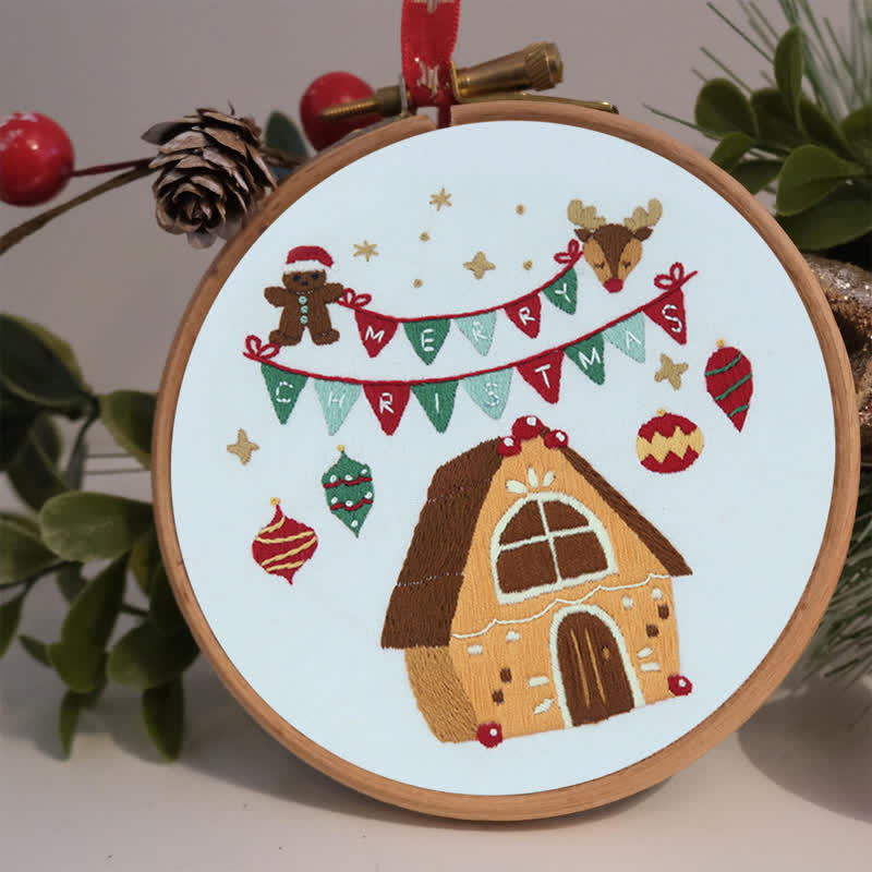 Rubbyoo Embroidery Kit - Merry Christmas -2 - image 1