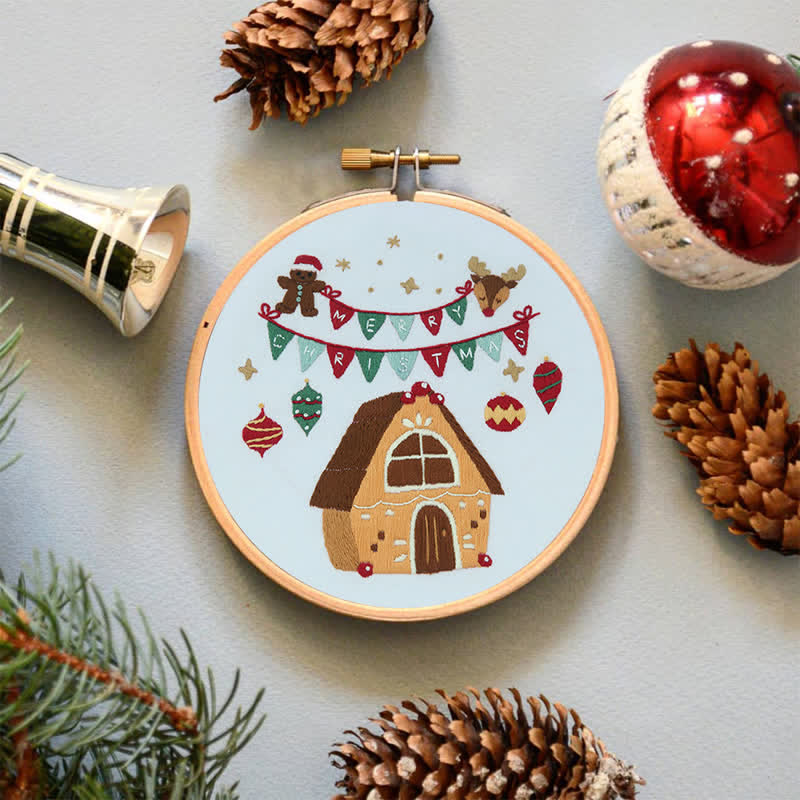 Rubbyoo Embroidery Kit - Merry Christmas -2 - image 5