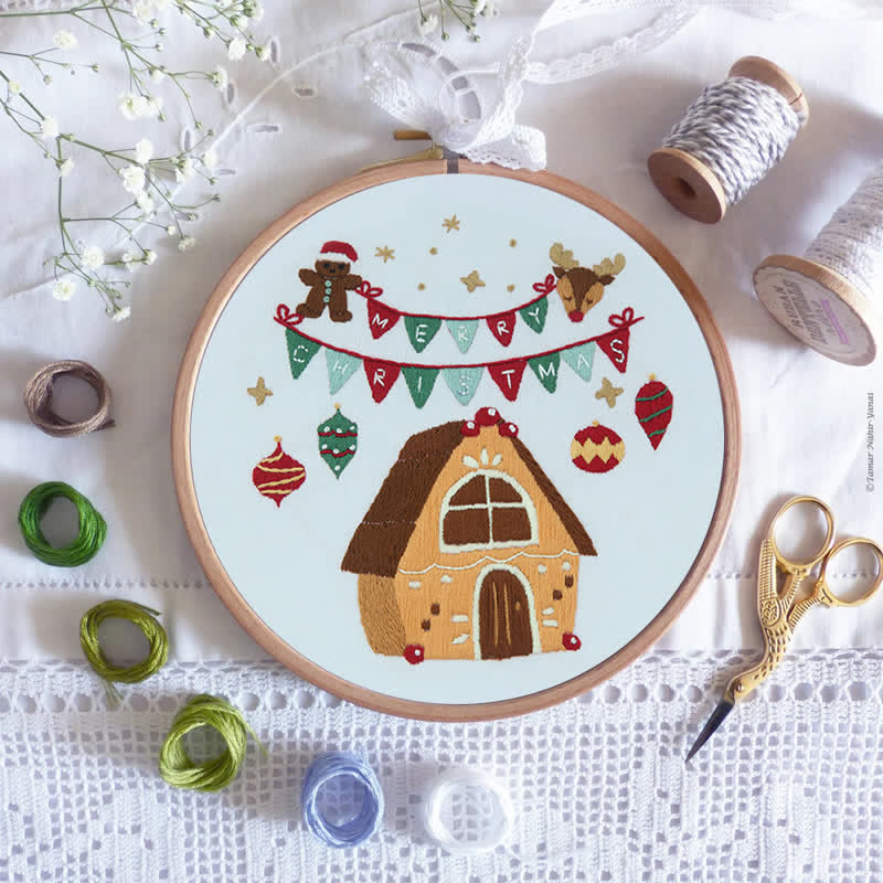 Rubbyoo Embroidery Kit - Merry Christmas -2 - image 6