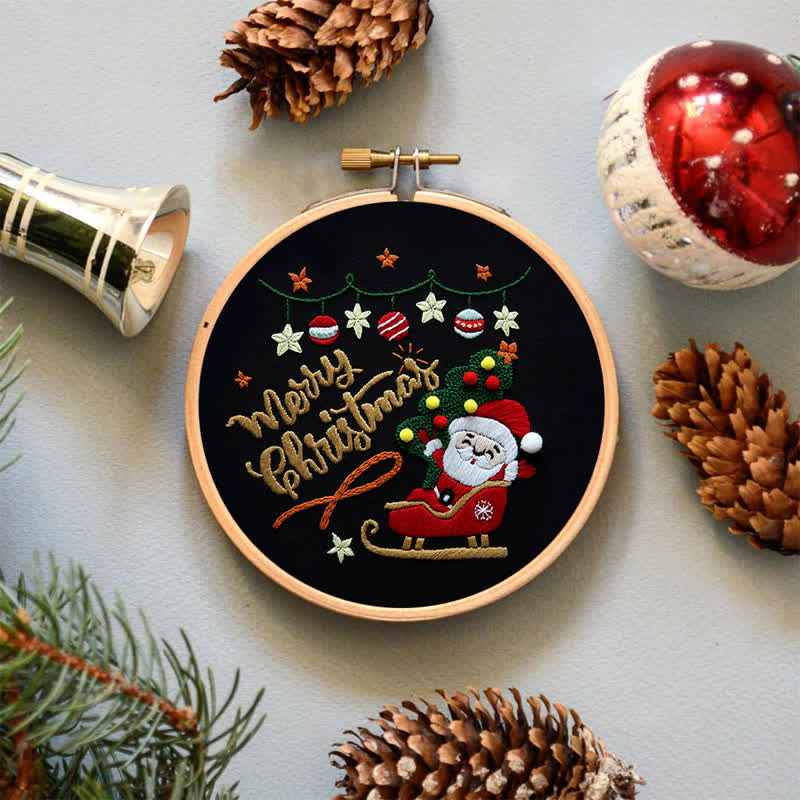 Rubbyoo Embroidery Kit - Santa Claus Is Coming  - image 3