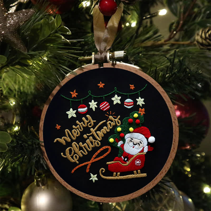 Rubbyoo Embroidery Kit - Santa Claus Is Coming  - image 4
