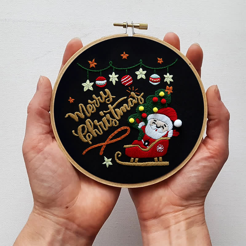 Rubbyoo Embroidery Kit - Santa Claus Is Coming  - image 5