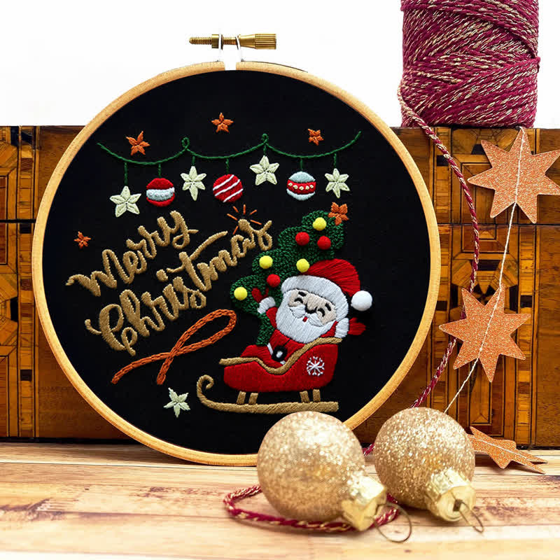Rubbyoo Embroidery Kit - Santa Claus Is Coming  - image 8